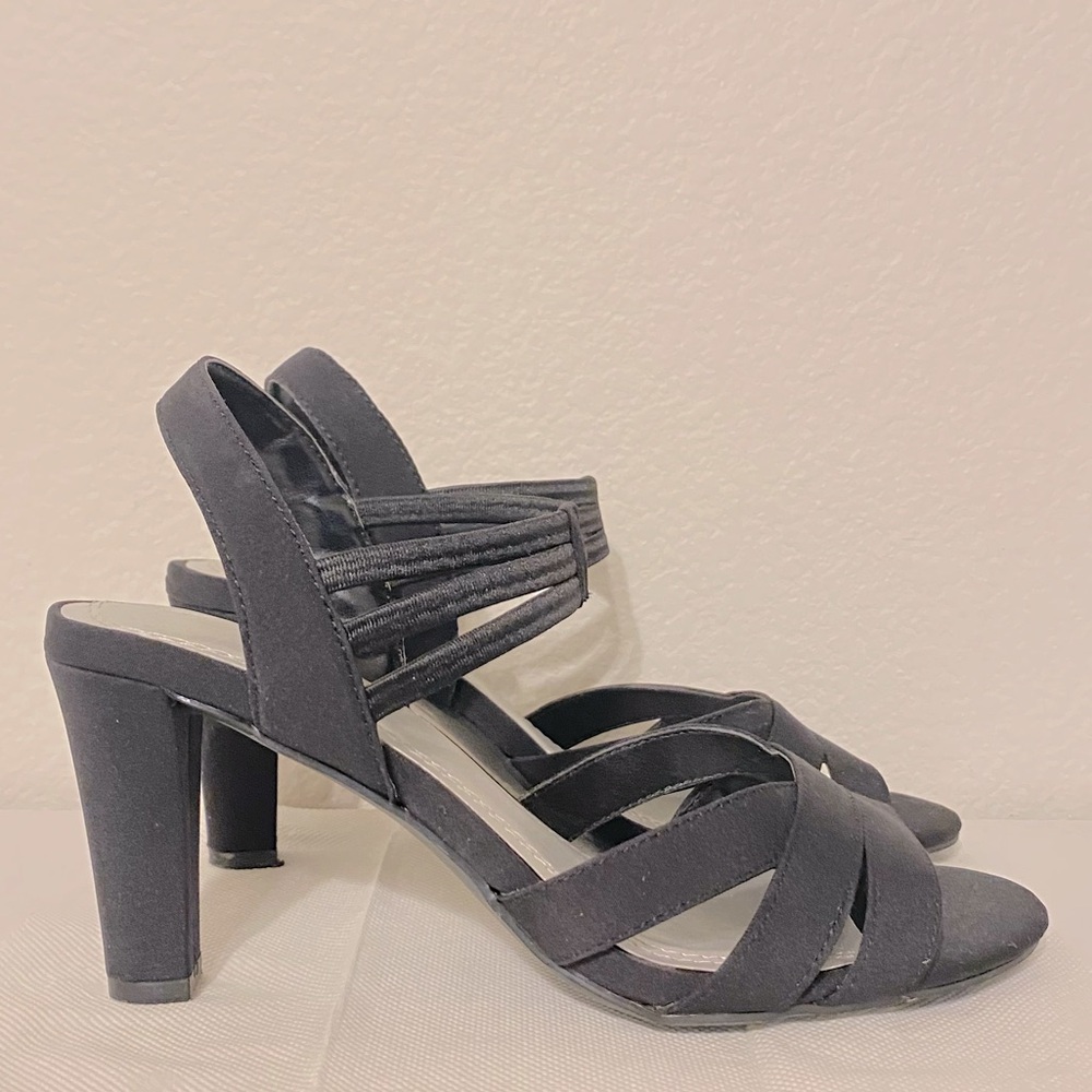 Impo Stretch Viceca Slip-On Strappy Dress High Heels - Picture 3 of 10